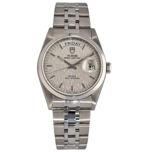 Tudor Prince Date 76200 36mm Stainless Steel Watch