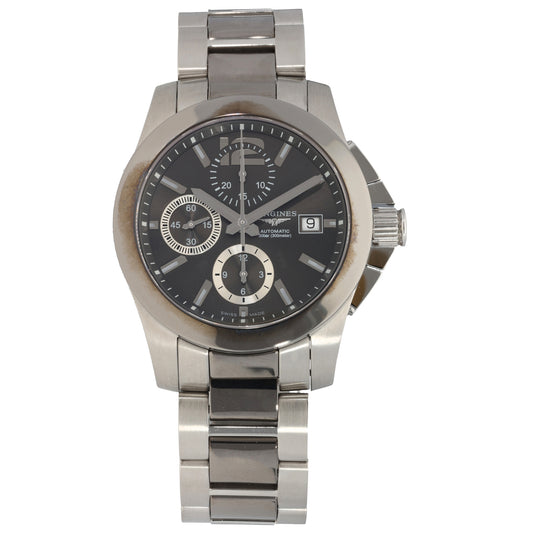 Longines Conquest L3.661.4 41mm Stainless Steel Watch