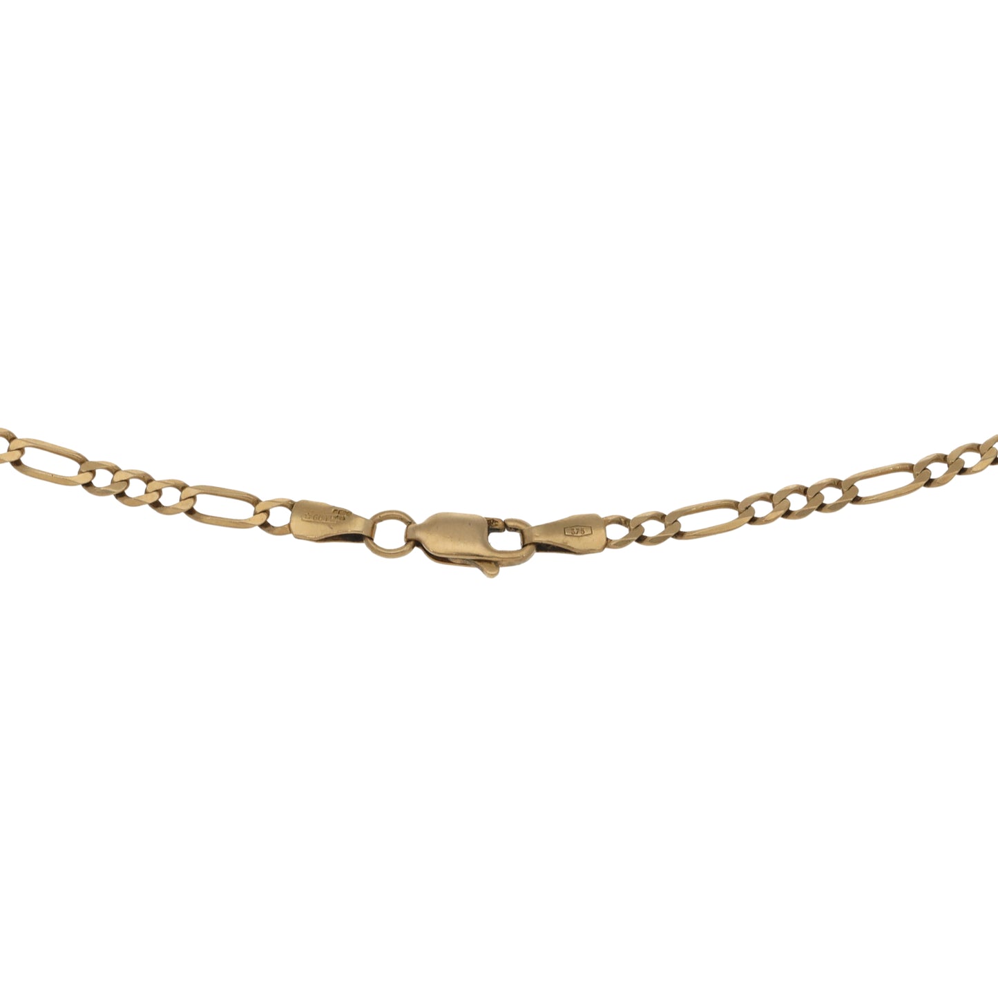 9ct Gold Figaro Chain 30"