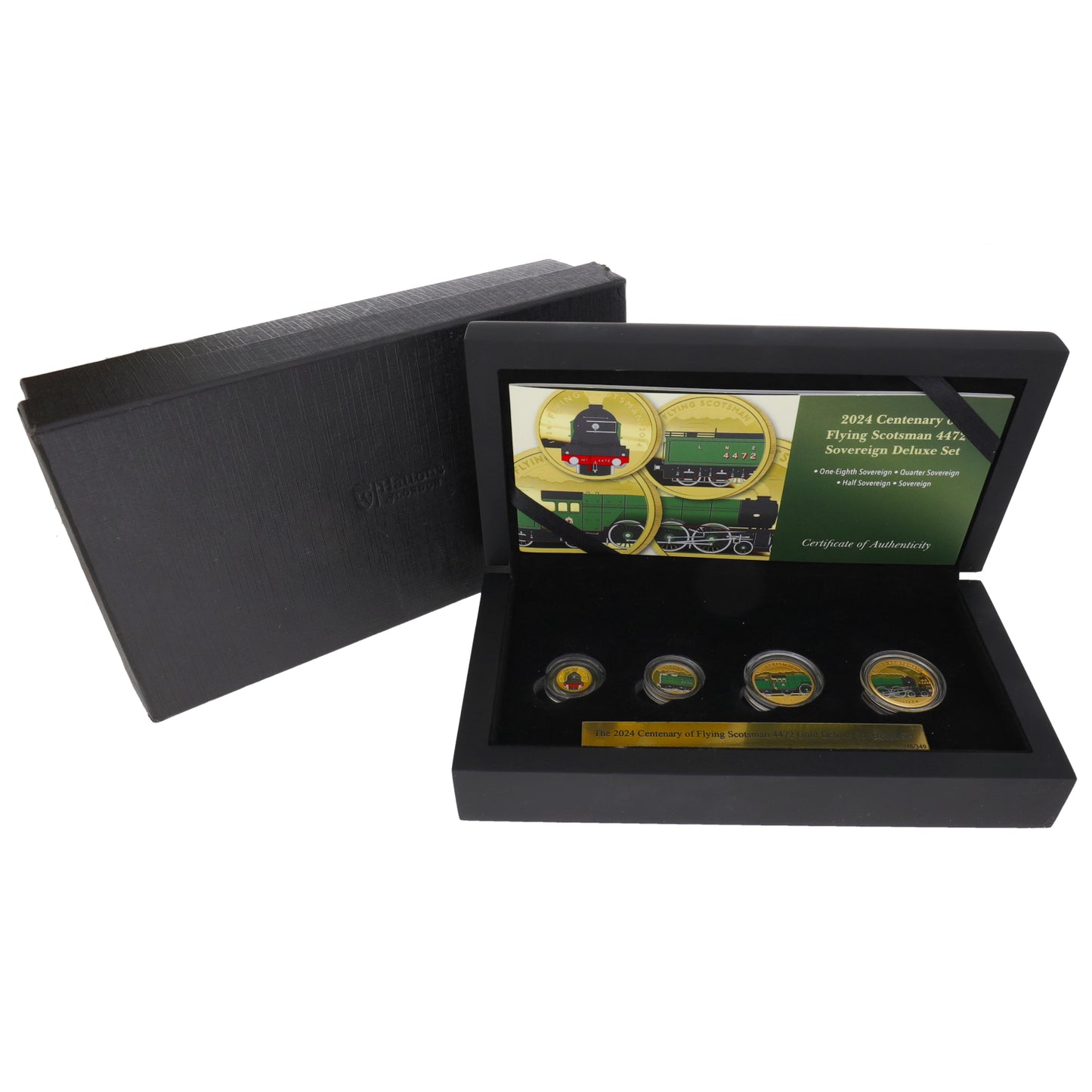 22ct Gold Centaury Of Flying Scotsman Sovereign Coin Set 2024