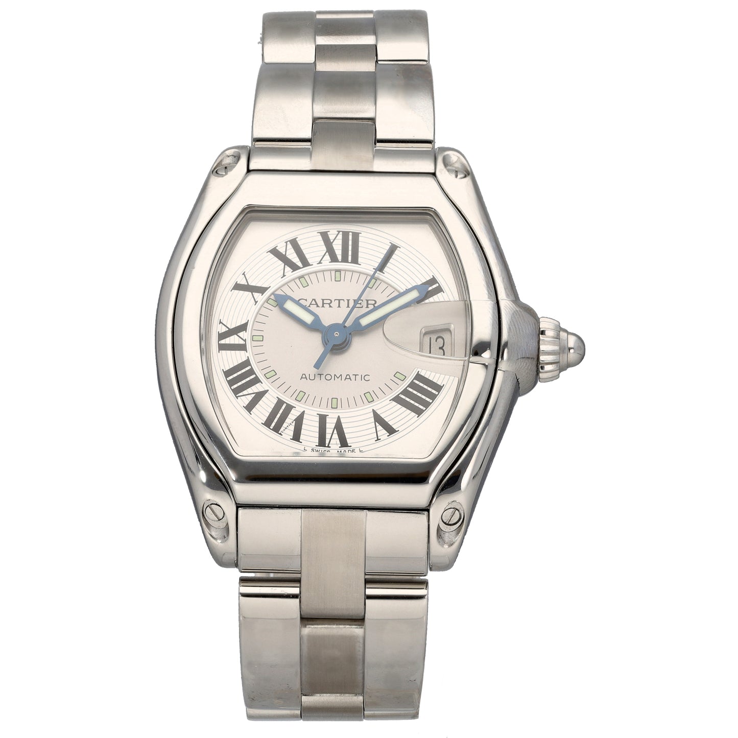 Cartier Roadster 2510 37mm Stainless Steel Watch