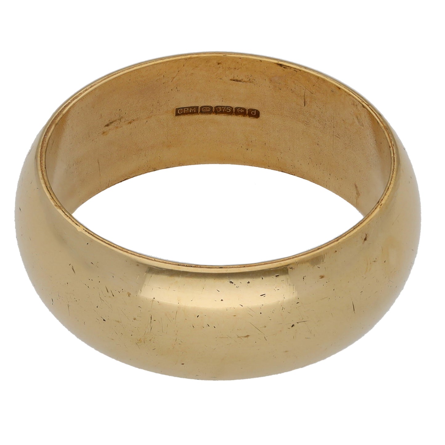 9ct Gold Plain Wedding Ring Size V