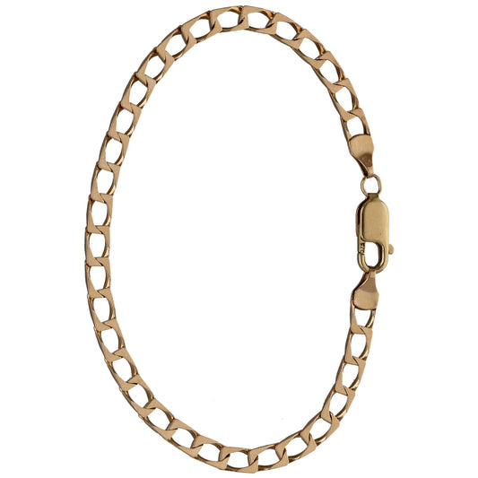 9ct Gold Curb Bracelet