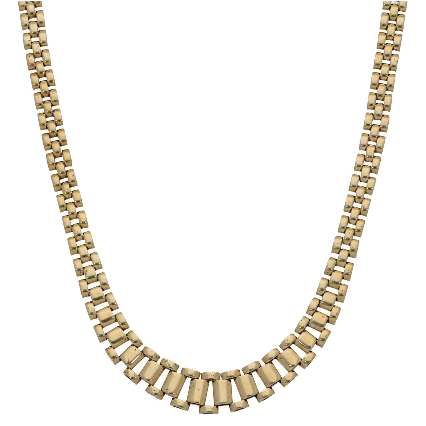 9ct Gold Fancy Necklace 16"