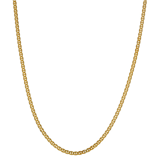 New 9ct Gold Anchor Chain 22"