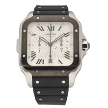 Load image into Gallery viewer, Cartier Santos WSSA0017 44mm Stainless Steel Watch
