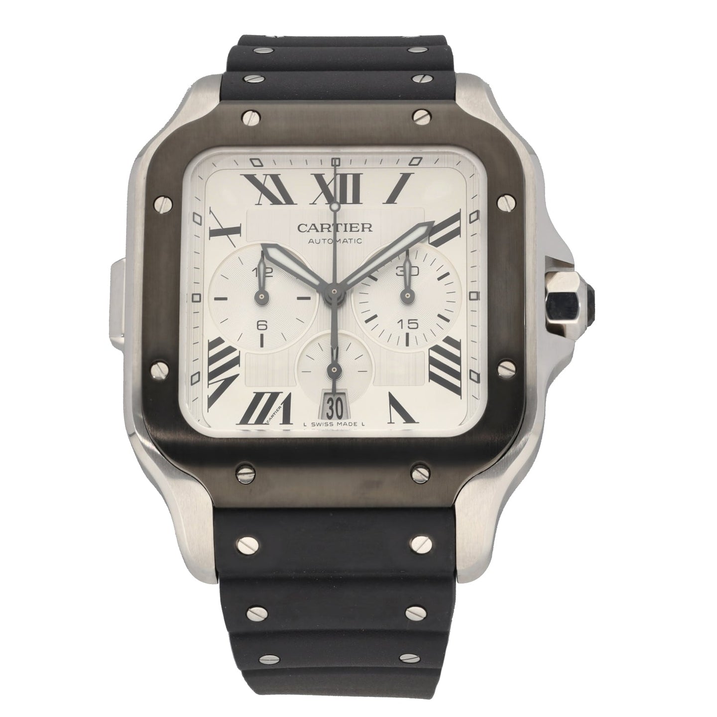 Cartier Santos WSSA0017 44mm Stainless Steel Watch
