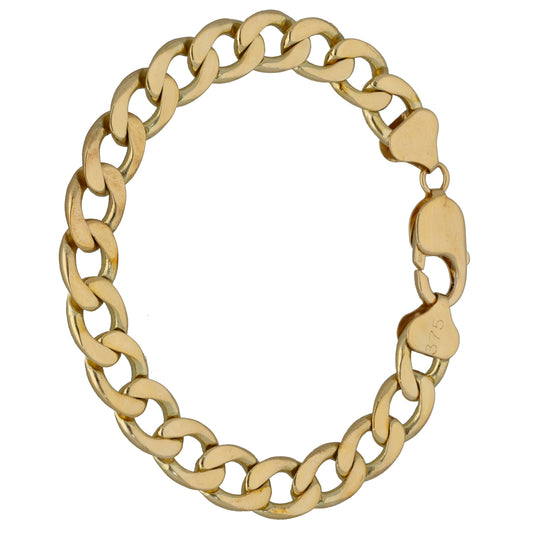 9ct Gold Curb Bracelet