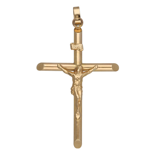 9ct Gold Crucifix Pendant