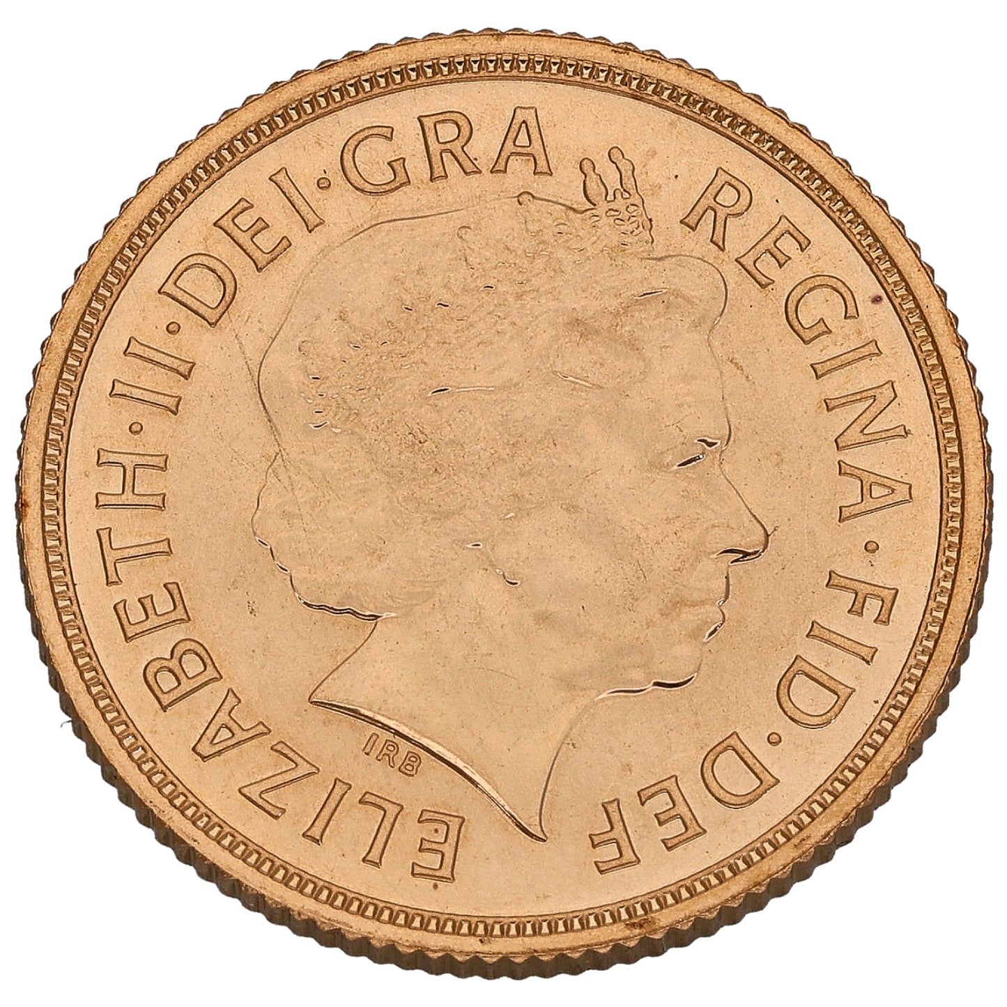 22ct Gold Queen Elizabeth II Full Sovereign Coin 2018