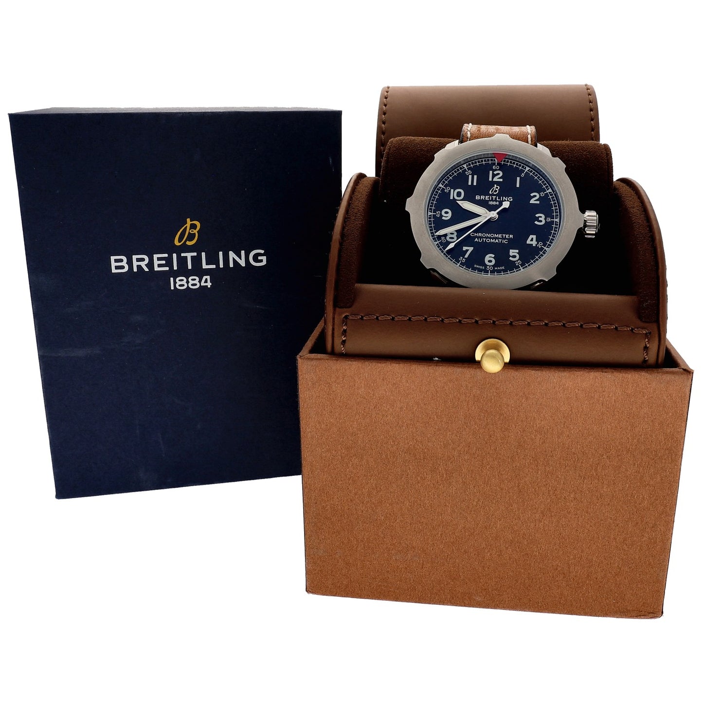 Breitling Aviator 8 AB2040 46mm Stainless Steel Watch