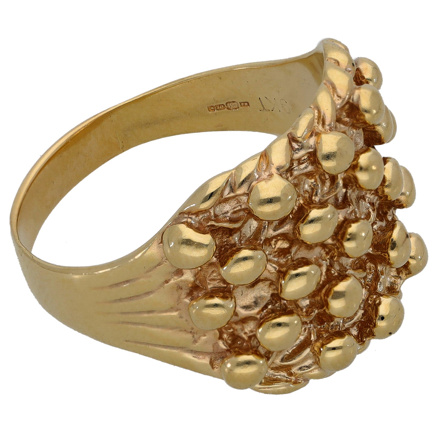 9ct Gold Keeper Ring Size Y