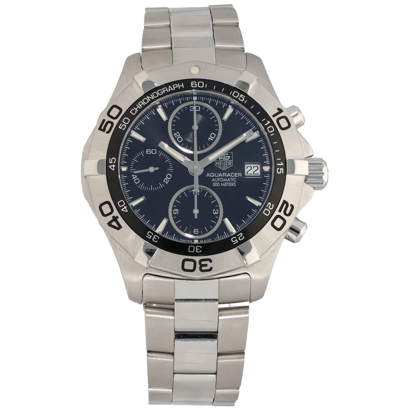 Tag Heuer Aquaracer CAF2110 41mm Stainless Steel Watch