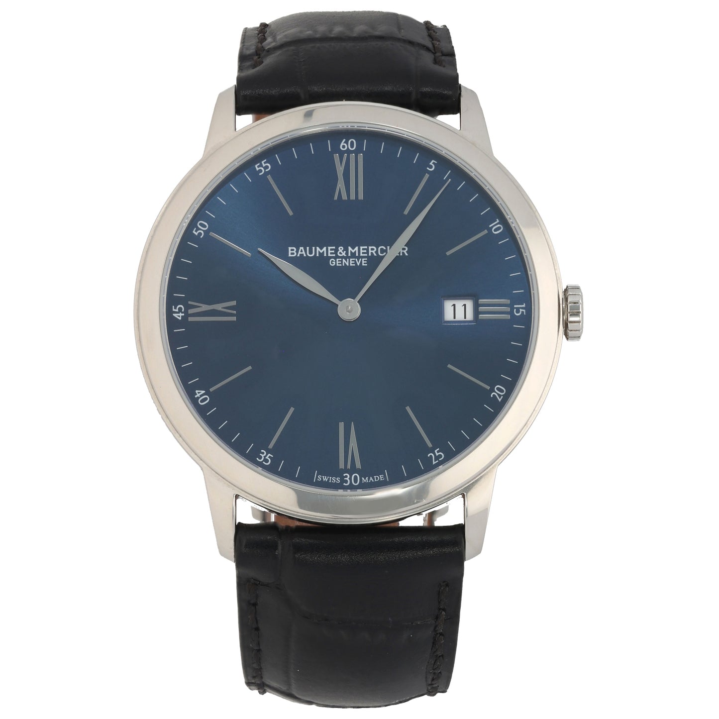 Baume Et Mercier Classima 65809 40mm Stainless Steel Watch