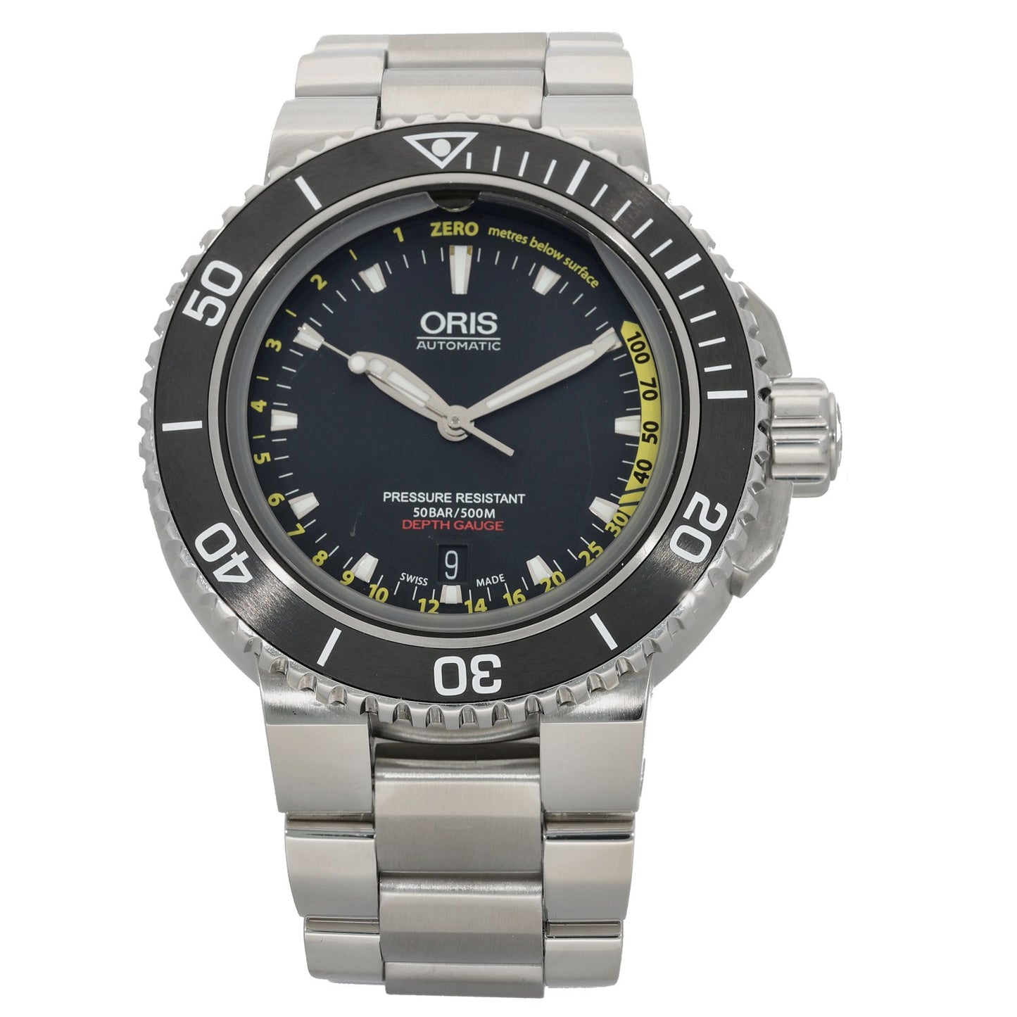 Oris Aquis 7675 46mm Stainless Steel Watch