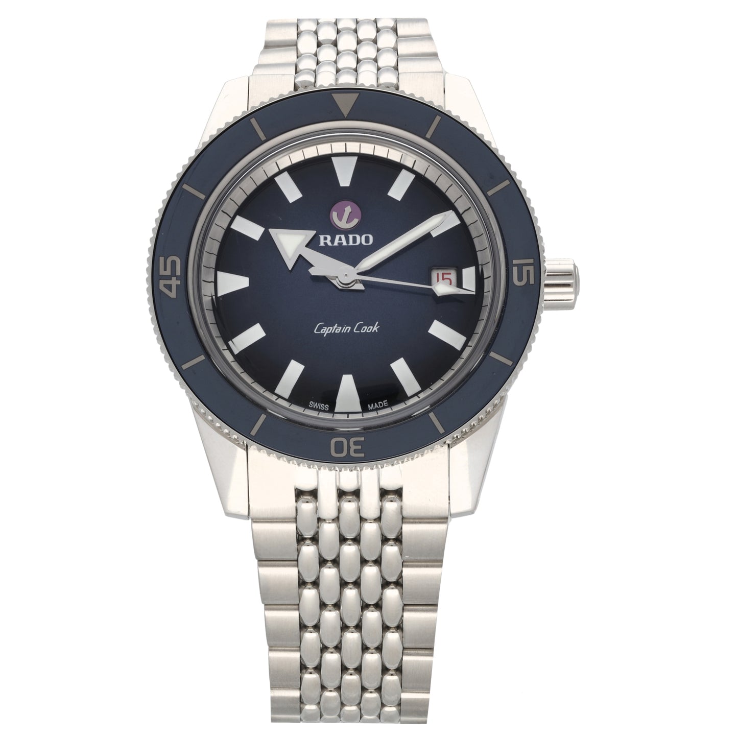 Rado Captain Cook 763.0505.3 42mm Stainless Steel Watch