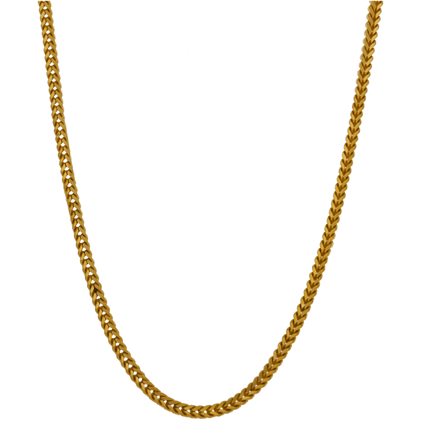 22ct Gold Foxtail Chain 26"