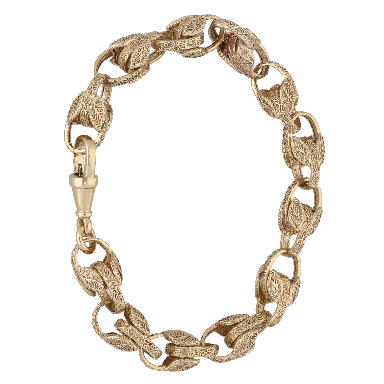 9ct Gold Tulip Bracelet H T