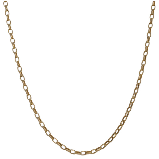 9ct Gold Belcher Chain 20"