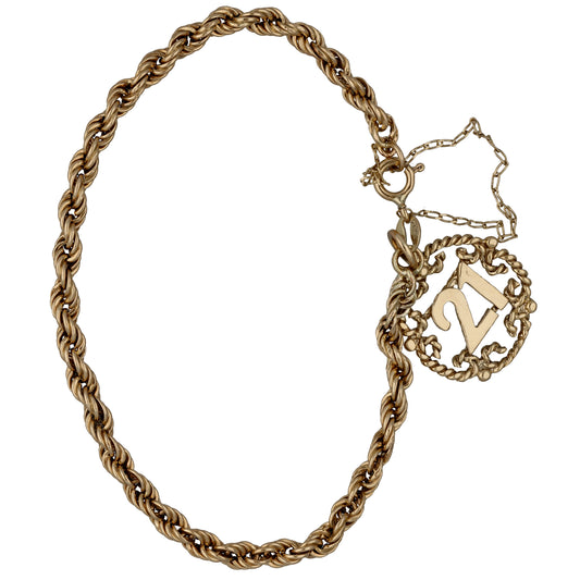 9ct Gold Rope Bracelet