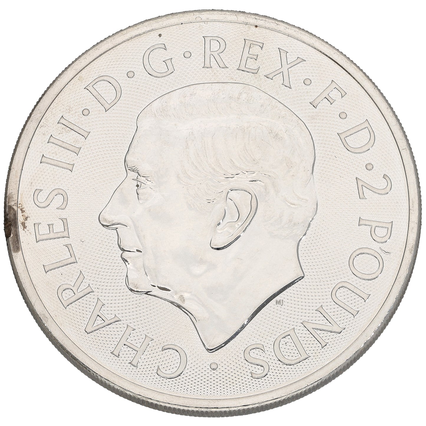 Fine Silver St George & Dragon 1 OZ Coin 2024