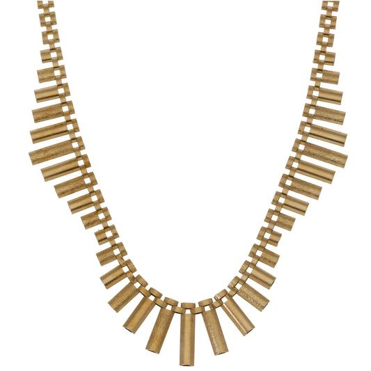 9ct Gold Fancy Necklace 16"