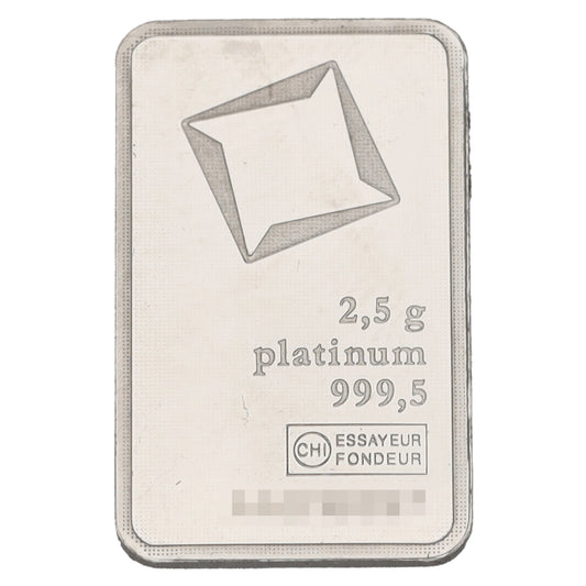 Platinum 2.5g Bar