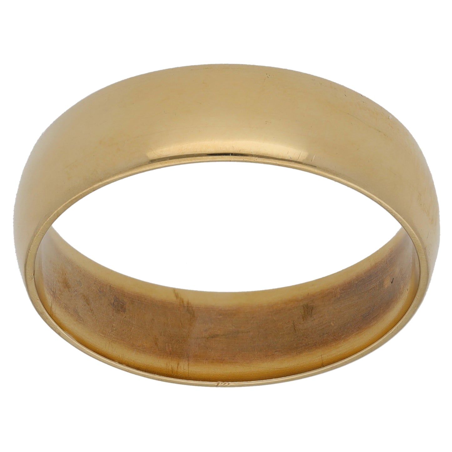 9ct Gold Plain Wedding Ring Size Z+1