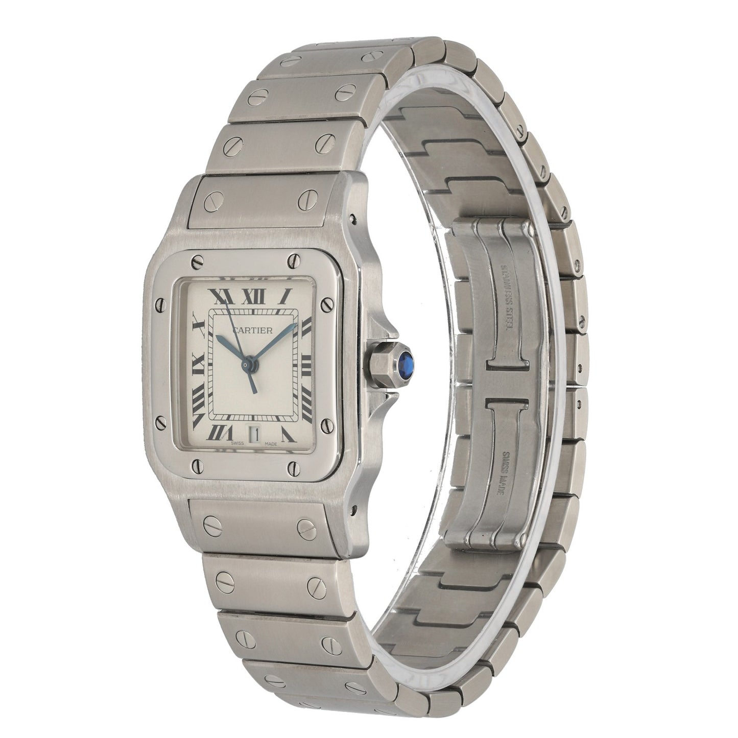 Cartier Santos Galbee W20060D6 29mm Stainless Steel Watch