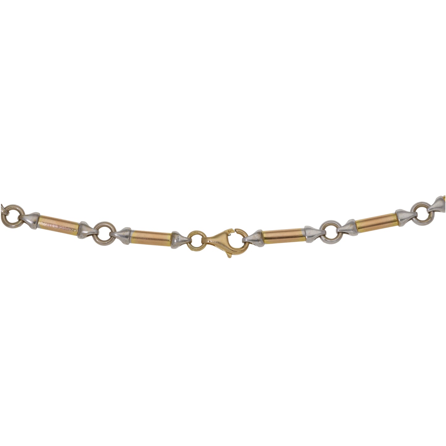 9ct Bi-Colour Gold Other Chain 24"