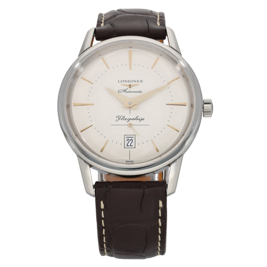 Longines Flagship L4.795.4 39mm Stainless Steel Watch