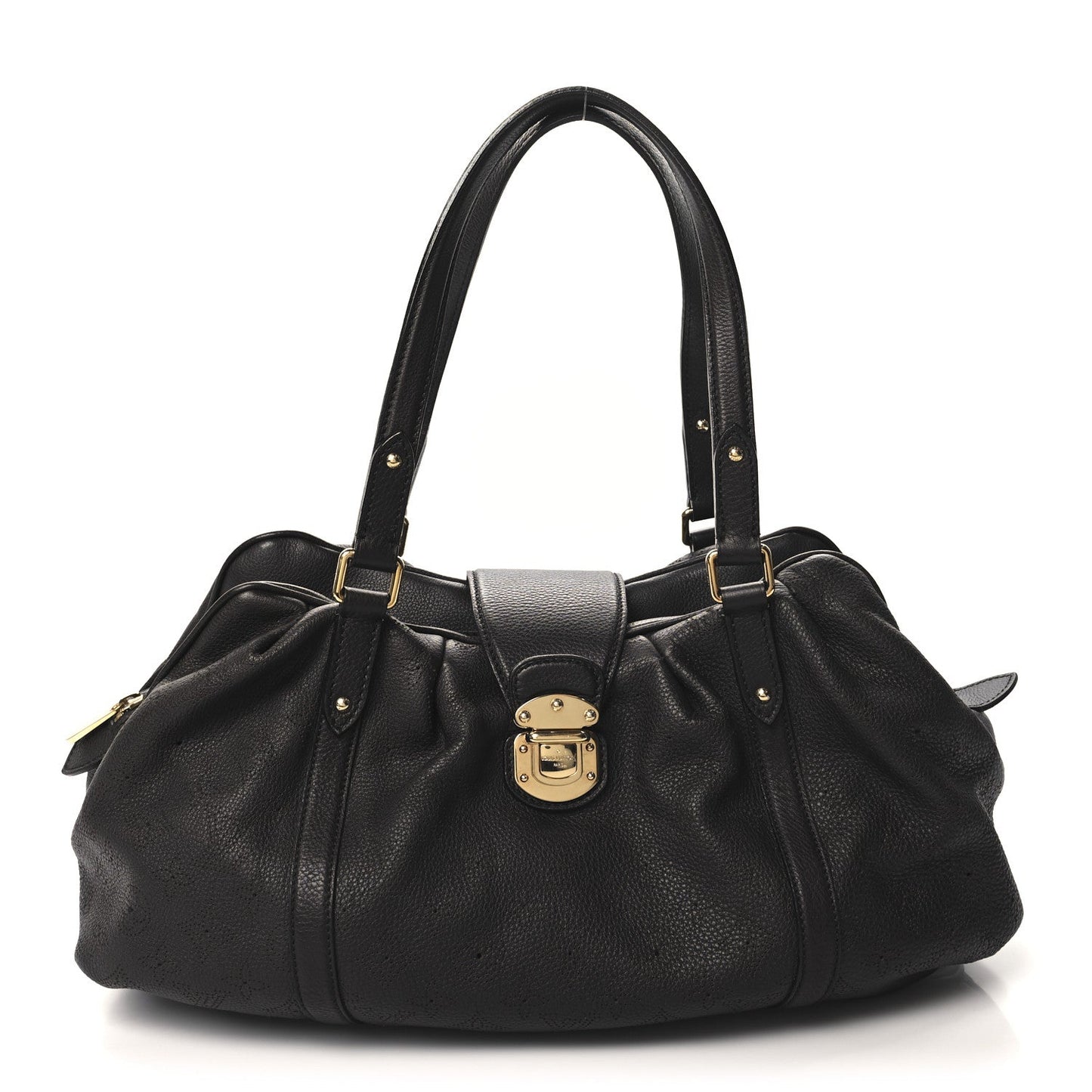 Louis Vuitton Lunar Mahina Leather Bag - Brown