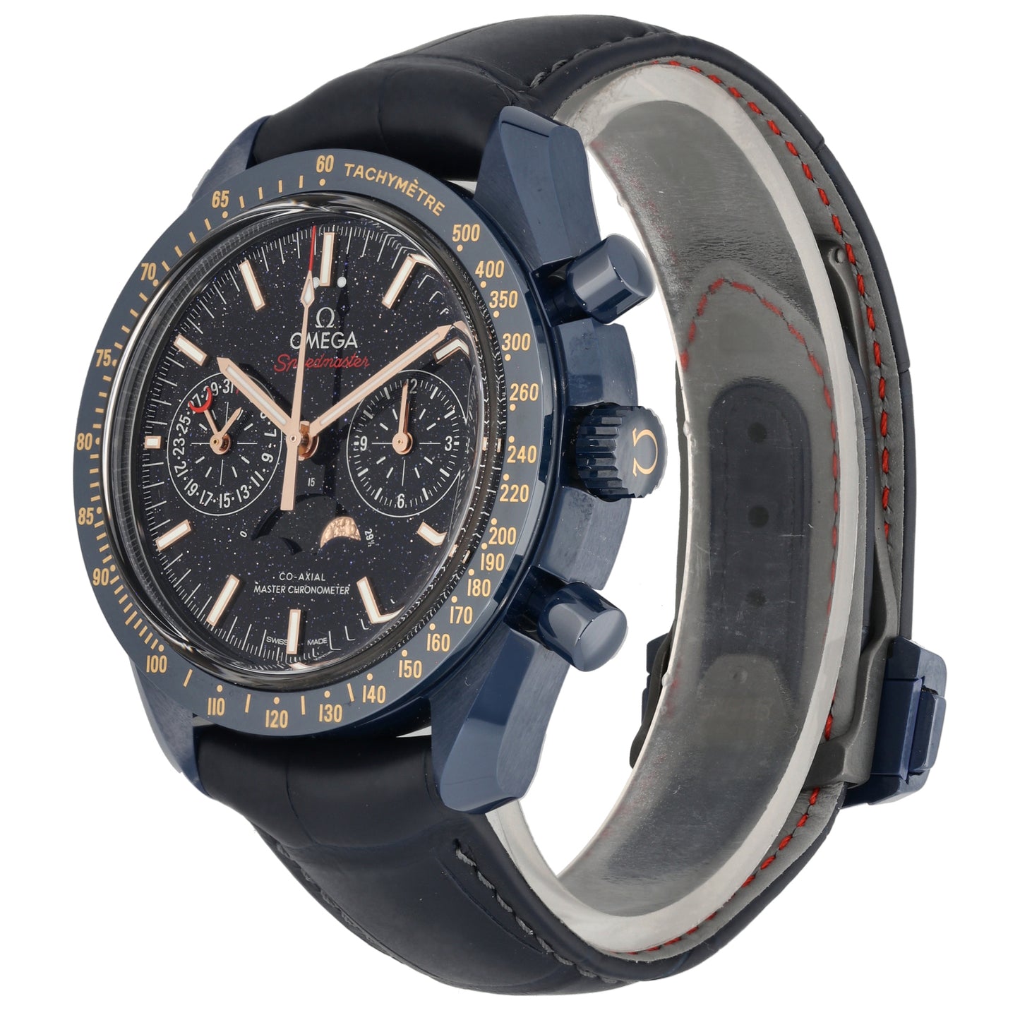 Omega Speedmaster Blue Side Of The Moon 304.93.44.52.03.002 44.25mm Ceramic Watch
