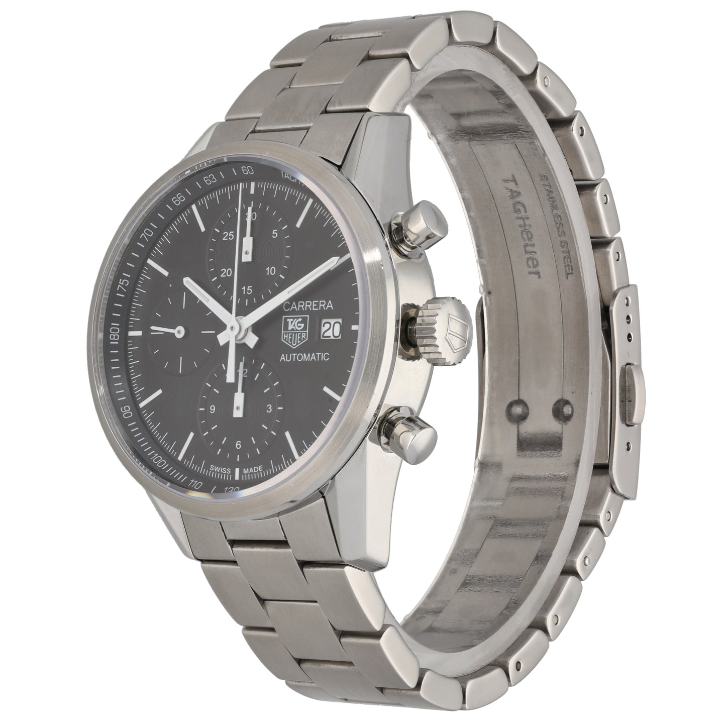 Tag Heuer Carrera CAR2210 39mm Stainless Steel Watch