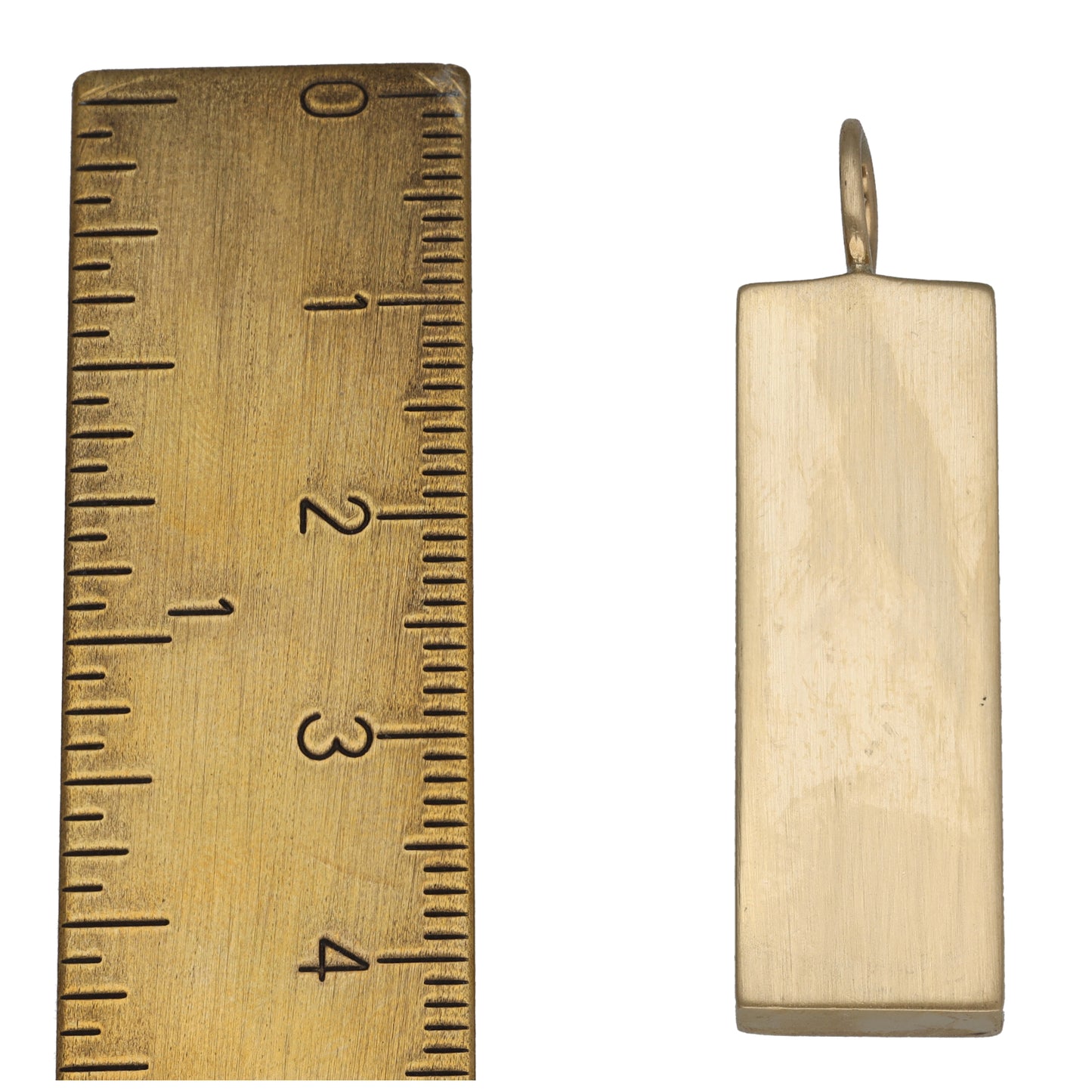 9ct Gold Ingot Pendant