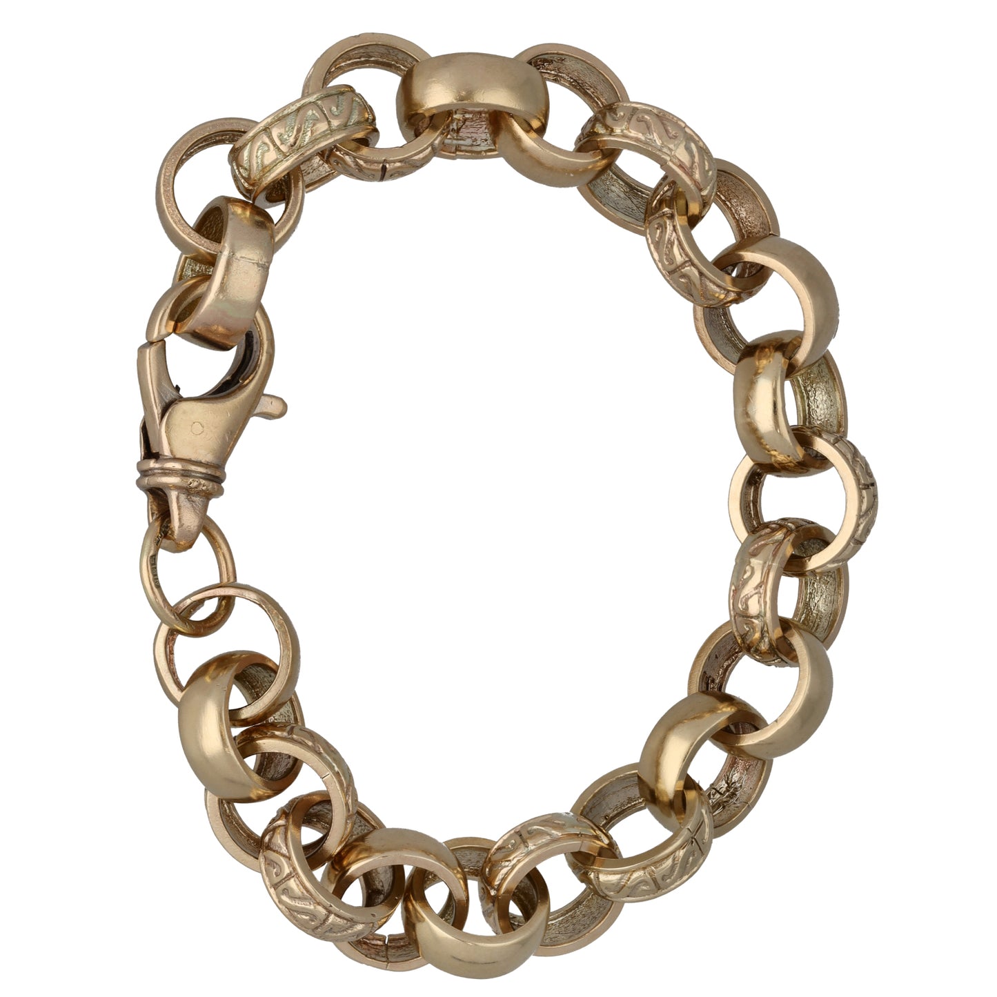9ct Gold Belcher Bracelet