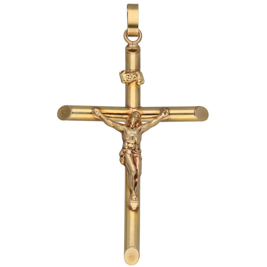 9ct Gold Crucifix Pendant