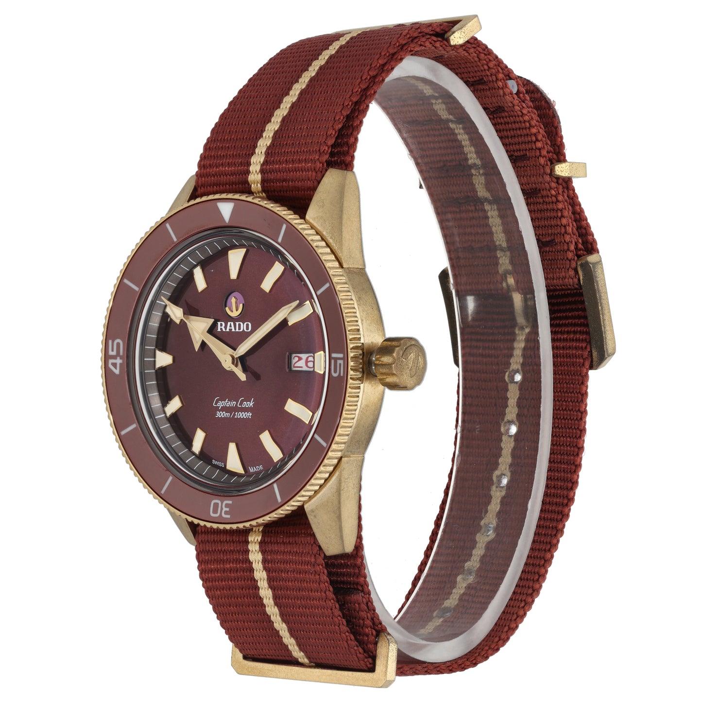 Rado HyperChrome 763.0504.3 42mm Bronze Watch