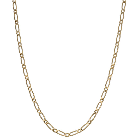9ct Gold Figaro Chain 24"