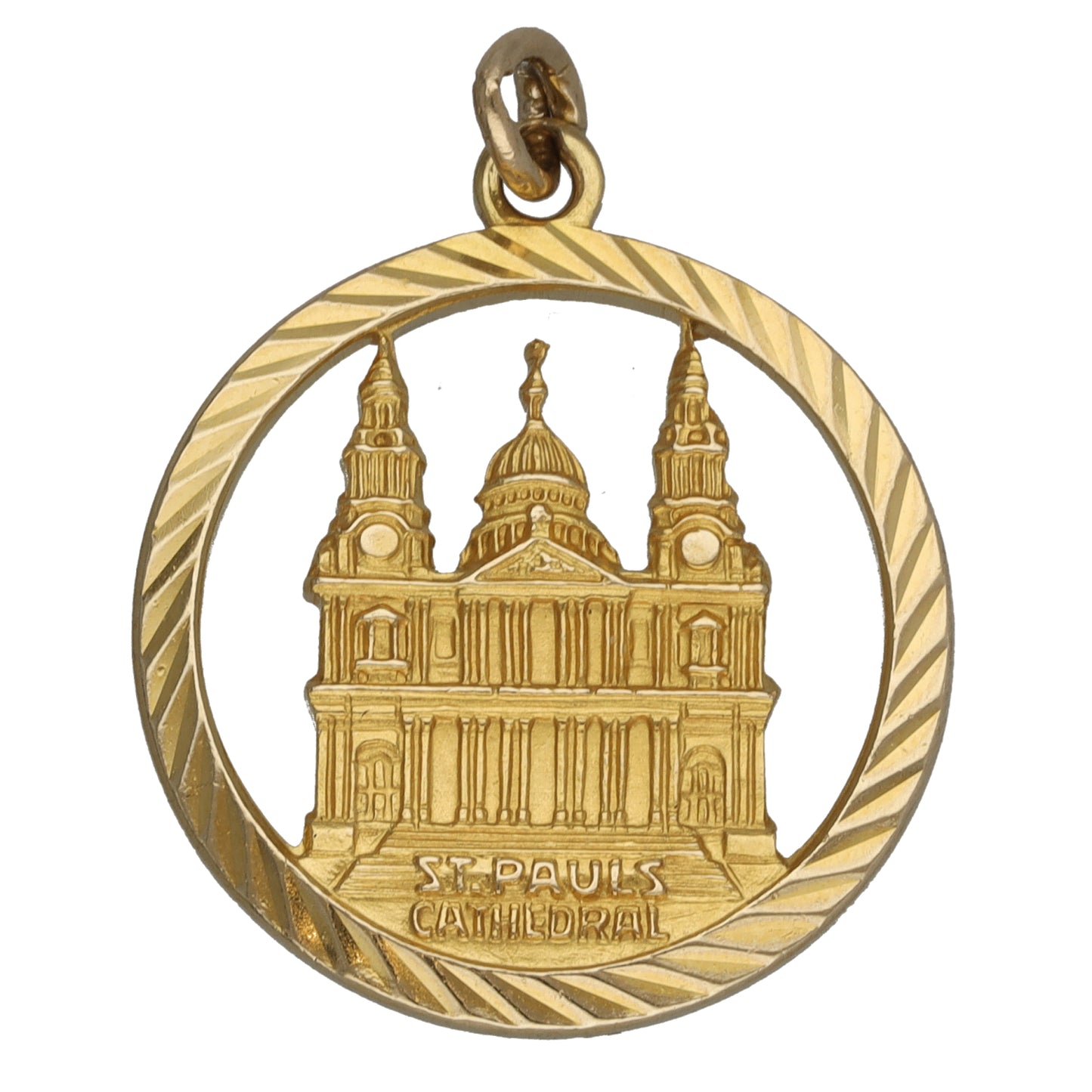 9ct Gold St Paul's Cathedral Pendant