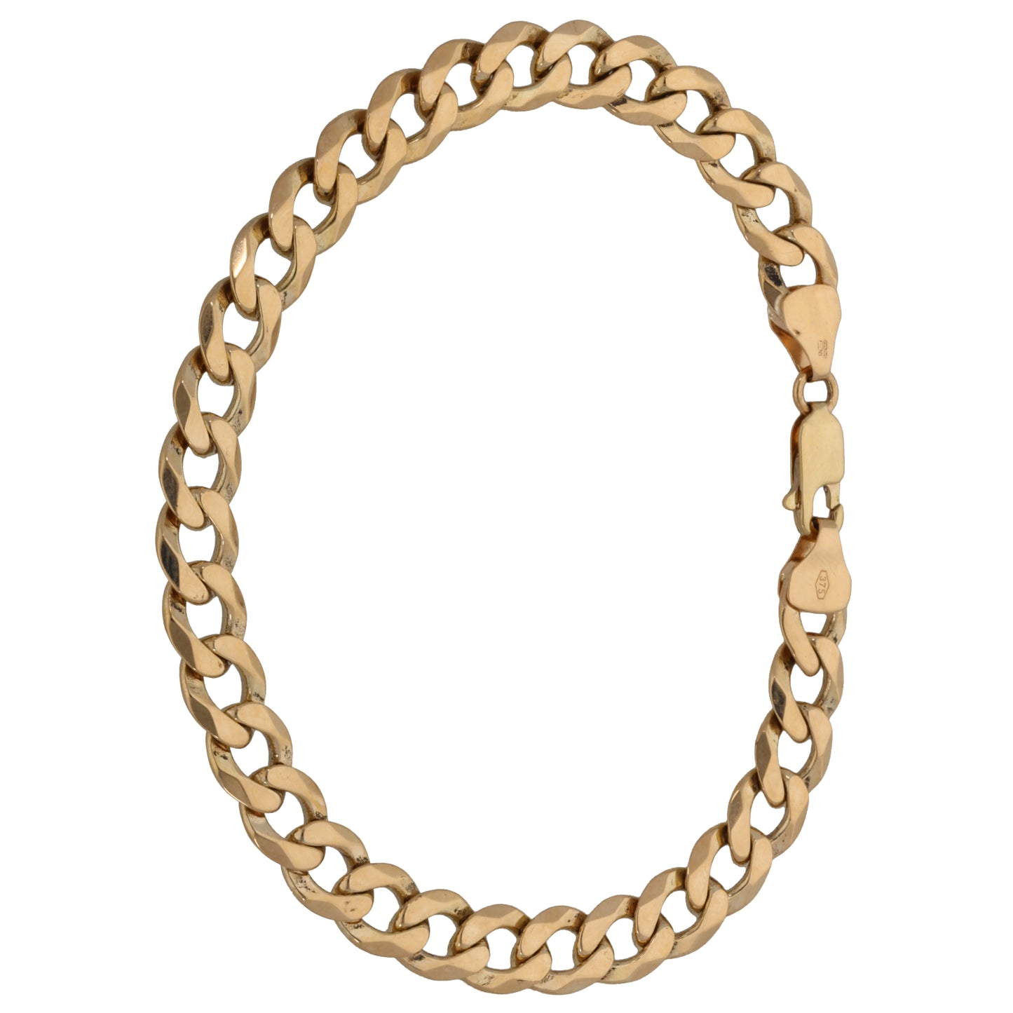 9ct Gold Curb Bracelet