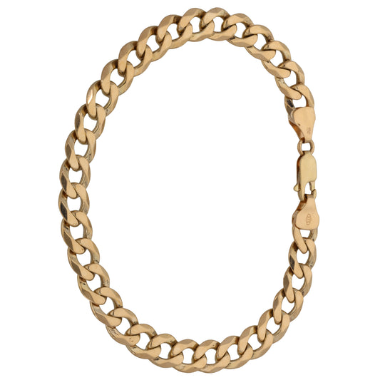 9ct Gold Curb Bracelet
