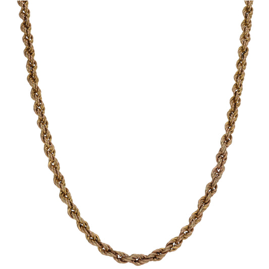 9ct Gold Rope Chain 18"