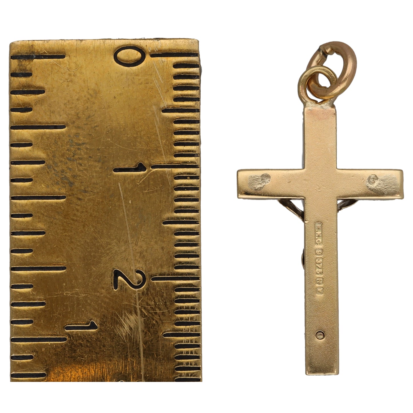 9ct Gold Crucifix Pendant