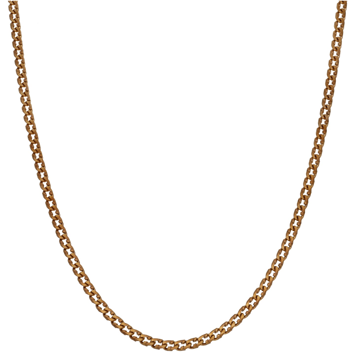 9ct Gold Curb Chain 30"