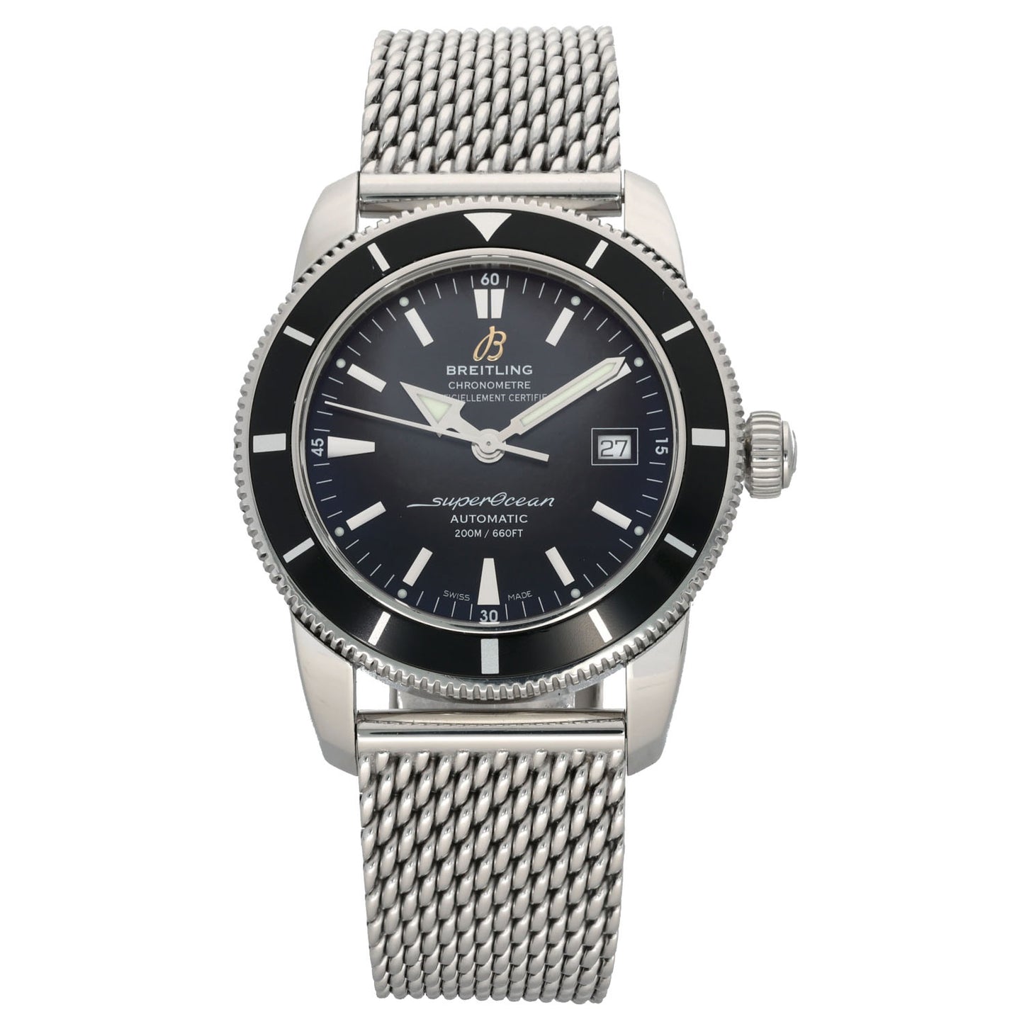 Breitling Superocean Heritage A17321 42mm Stainless Steel Watch