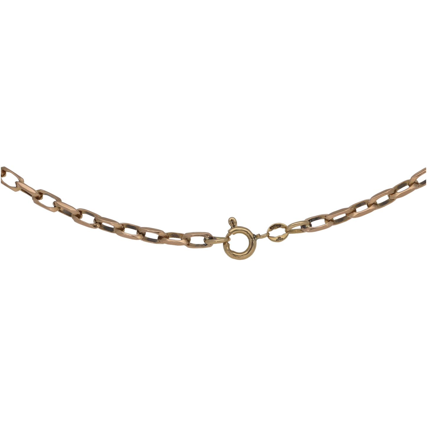 9ct Gold Belcher Chain 20"