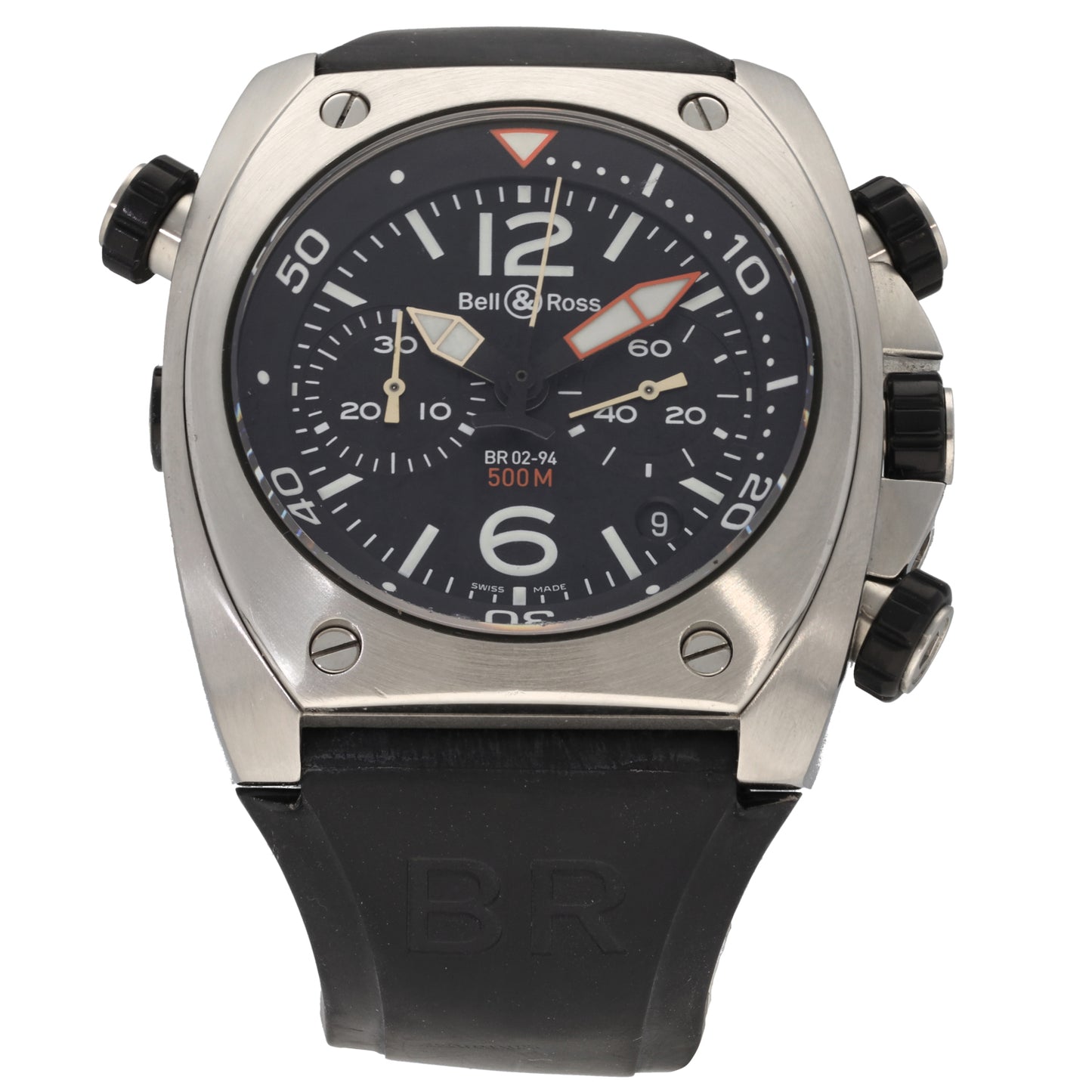 Bell & Ross Vintage BR 02 BR02-94-S 44mm Stainless Steel Watch