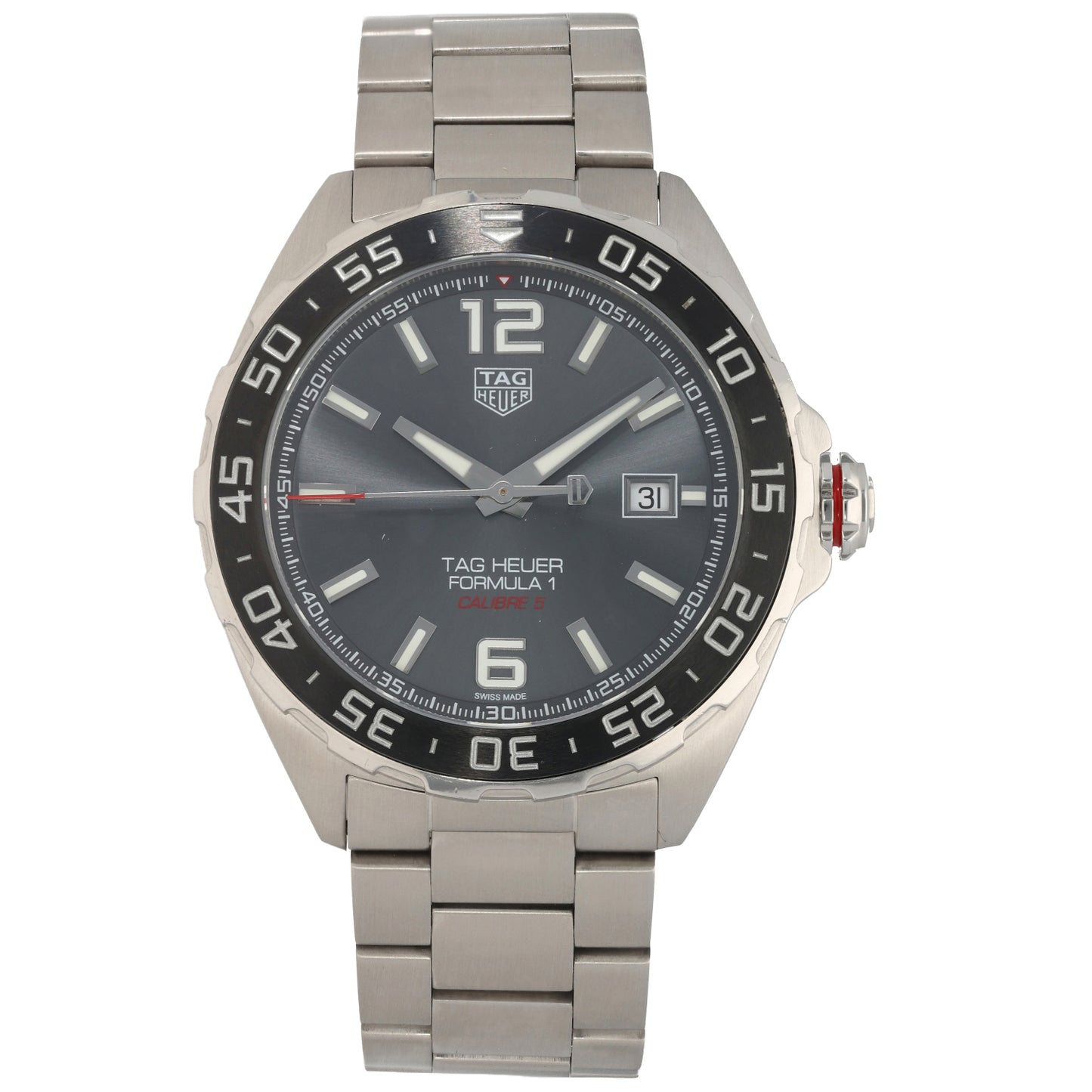 Tag Heuer Formula 1 WAZ2011-0 43mm Stainless Steel Watch