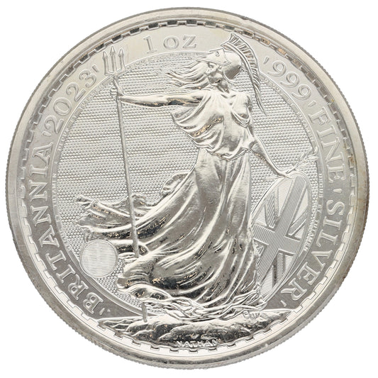 Fine Silver King Charles III 1 OZ Britannia Coin 2023